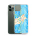 Custom Gloucester Massachusetts Map Phone Case in Watercolor