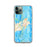 Custom iPhone 11 Pro Gloucester Massachusetts Map Phone Case in Watercolor