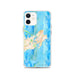 Custom iPhone 12 Gloucester Massachusetts Map Phone Case in Watercolor