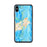 Custom iPhone XS Max Gloucester Massachusetts Map Phone Case in Watercolor