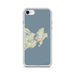 Custom iPhone SE Gloucester Massachusetts Map Phone Case in Woodblock