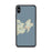 Custom iPhone XS Max Gloucester Massachusetts Map Phone Case in Woodblock