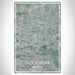 Goodyear Arizona Map Print Portrait Orientation in Afternoon Style With Shaded Background