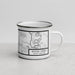 Right View Custom Goose Creek South Carolina Map Enamel Mug in Classic