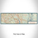 Flat View of Map Custom Goose Creek South Carolina Map Enamel Mug in Woodblock