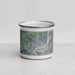 Front View Custom Granbury Texas Map Enamel Mug in Afternoon
