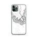 Custom Grand Canyon National Park Map Phone Case in Classic