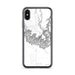 Custom Grand Canyon National Park Map Phone Case in Classic