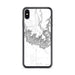 Custom Grand Canyon National Park Map Phone Case in Classic