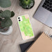 Custom Grand Canyon National Park Map Phone Case in Watercolor