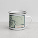 Right View Custom Grand Canyon National Park Map Enamel Mug in Woodblock