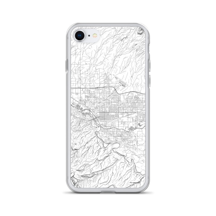 Custom Grand Junction Colorado Map iPhone SE Phone Case in Classic