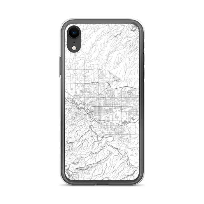 Custom Grand Junction Colorado Map Phone Case in Classic