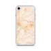 Custom Grand Junction Colorado Map iPhone SE Phone Case in Watercolor