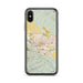 Custom Grand Junction Colorado Map Phone Case in Woodblock