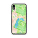Custom iPhone XR Grand Lake Colorado Map Phone Case in Watercolor