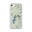 Custom iPhone SE Grand Lake Colorado Map Phone Case in Woodblock