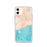 Custom Grand Marais Minnesota Map Phone Case in Watercolor