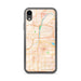 Custom Grand Rapids Michigan Map Phone Case in Watercolor