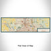 Flat View of Map Custom Grand Rapids Michigan Map Enamel Mug in Woodblock