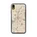 Custom Grand Rapids Michigan Map Phone Case in Woodblock