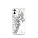 Custom Grand Teton National Park Map iPhone 12 mini Phone Case in Classic