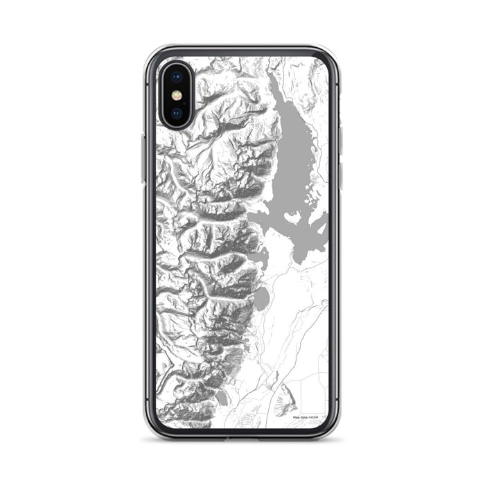Custom Grand Teton National Park Map Phone Case in Classic