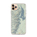 Custom Grand Teton National Park Map Phone Case in Woodblock