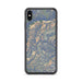 Custom iPhone XS Max Granite Peak Montana Map Phone Case in Afternoon