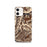 Custom iPhone 12 Granite Peak Montana Map Phone Case in Ember