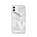 Custom Grapevine Texas Map Phone Case in Classic