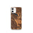 Custom Grapevine Texas Map iPhone 12 mini Phone Case in Ember