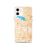 Custom Grapevine Texas Map iPhone 12 Phone Case in Watercolor
