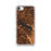 Custom Grapevine Lake Texas Map iPhone SE Phone Case in Ember