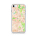Custom iPhone SE Great Barrington Massachusetts Map Phone Case in Watercolor