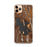 Custom iPhone 11 Pro Max Great Salt Lake Utah Map Phone Case in Ember