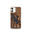 Custom iPhone 12 mini Great Salt Lake Utah Map Phone Case in Ember