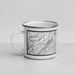 Left View Custom Great Smoky Mountains National Park Map Enamel Mug in Classic