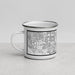 Left View Custom Greenacres Florida Map Enamel Mug in Classic