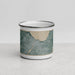 Front View Custom Green Bay Wisconsin Map Enamel Mug in Afternoon