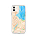 Custom Green Bay Wisconsin Map Phone Case in Watercolor