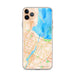 Custom Green Bay Wisconsin Map Phone Case in Watercolor