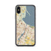 Custom Green Bay Wisconsin Map Phone Case in Woodblock