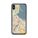 Custom Green Bay Wisconsin Map Phone Case in Woodblock