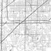 Greenfield Wisconsin Map Print in Classic Style Zoomed In Close Up Showing Details