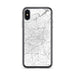 Custom Greensboro North Carolina Map Phone Case in Classic