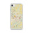 Custom iPhone SE Greensburg Pennsylvania Map Phone Case in Woodblock