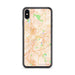 Custom Greenville South Carolina Map Phone Case in Watercolor
