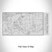 Rendered View of Greers Ferry Arkansas Map Engraving on 17oz Stainless Steel Insulated Cola Bottle