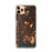 Custom iPhone 11 Pro Max Groton Connecticut Map Phone Case in Ember